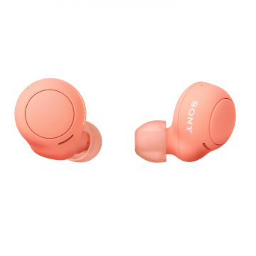 Casti Sony WFC500D True Wireless Bluetooth Portocaliu