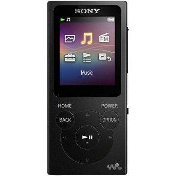 Mp4 Player Sony NWE394B, 8GB, negru