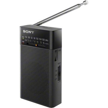 Radio portabil Sony ICF-P27, AM/FM, Negru