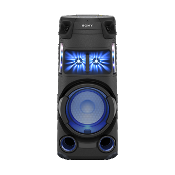 Sistem Audio Sony MHC-V43D Jet Bass Booster Bluetooth Party lights Radio Negru
