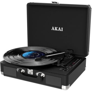 Akai Pick-up Akai ATT-18BT cu inregistrare USB, Bluetooth, compatibil cu vinil de 7, 10 și 12
