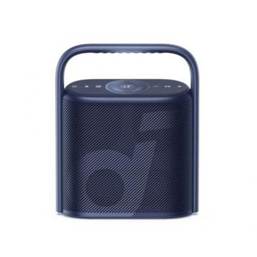 Boxa portabila Anker SoundCore Motion X500, Bluetooth, 40 W, Wireless Hi-Res Spatial Audio, Waterproof IPX7 (Albastru)