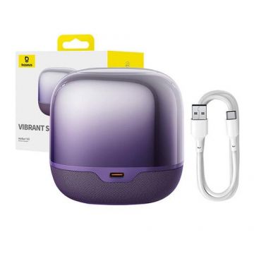 Boxa portabila Baseus AeQur V2, Bluetooth, Sunet 360, Autonomie 30 ore (Mov) Boxa portabila Baseus AeQur V2, Bluetooth, Sunet 360, Autonomie 30 ore (Mov)