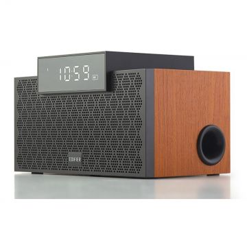 Boxa Portabila Bluetooth RMS 4W (2 x 2W) MicroSD Built-in Li-ion USB Maro/Negru