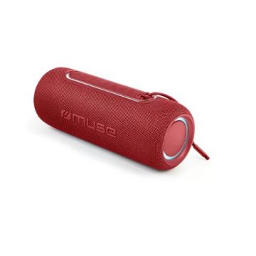 Boxa portabila Muse M-780 BTR, 20 W, Bluetooth, Autonomie 10 ore, Handsfree, Stereo Pairing, Waterproof IPX5 (Rosu)