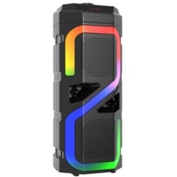 Boxa Portabila Natrix TRAGLO47193 16W TWS Bluetooth Radio FM LED Negru