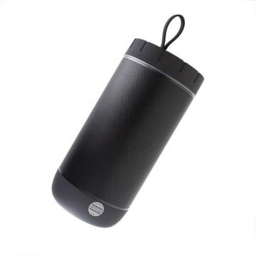 Boxa portabila OUR PURE PLANET Signature OPP141, 20 W, Bluetooth, Waterproof IPX7, Egalizator, Inchidere automata, Amplificator incorporat, NoCO2 (Negru)