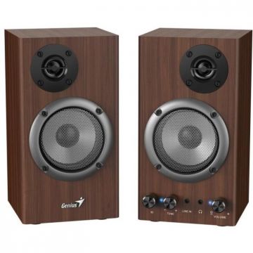 Boxe 2.0 RMS 16W (2 x 8W) Lemn Maro