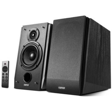 Boxe 2.0 Rms 70W Bluetooth Telecomanda Wireless Volum Bass Optical Coaxial Negru