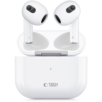 Casca de Telefon UltraBoost Corea, Bluetooth 5.0, 170 mAh, Alb