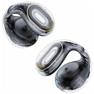 Casti Alergare True Wireless Open-Ear Anker SoundCore C30i, Autonomie 30 de ore, Waterproof IPX4 (Negru)
