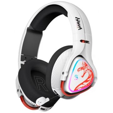 Casti Gaming A4Tech MR720 Naraka White Casti Gaming A4Tech MR720 Naraka White