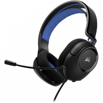 Casti Gaming HS35 V2 Multiplatform Stereo Microfon Compatibile Xbox/PlayStation/Switch Negru/Albastru