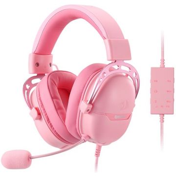 Casti Gaming Redragon Aurora Pink