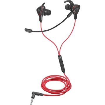 Casti GXT 408 Cobra Negru-Rosu