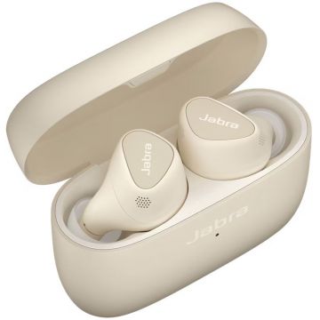 Casti Jabra In-Ear, Elite 5, Gold Beige