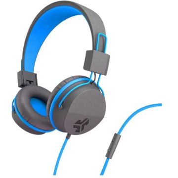 Casti JBuddies Studio Copii Wired Gri/Albastru