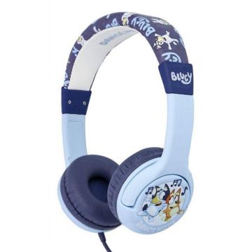Casti Stereo OTL BL1073 Bluey, Pentru copii, Cu fir (Albastru)