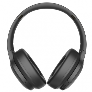 Casti Stereo Wireless WiWu TD-02, Bluetooth, A2DP, Microfon, Control volum (Negru)