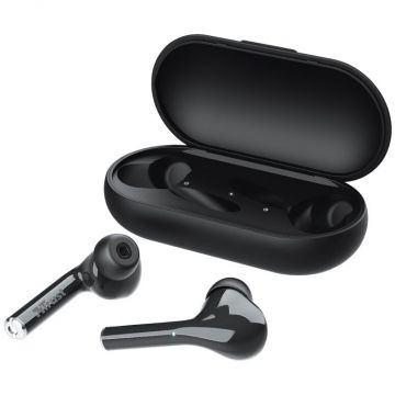 Casti Telefon Nika True Wireless Stereo (TWS) Negru