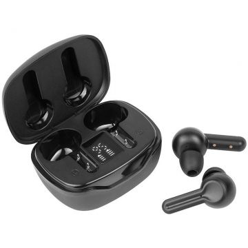 Casti Telefon TRASLU46949 T2 TWS Bluetooth Negru