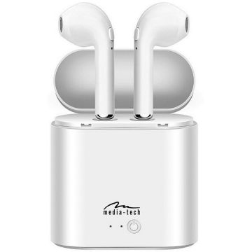 Casti Wireless R-PHONES TWS MT3589W Alb