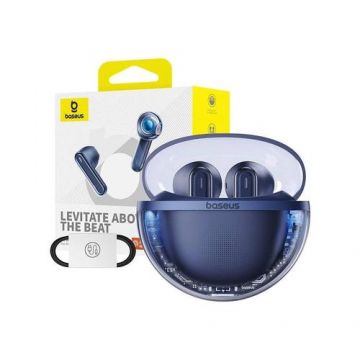Casti true wireless Baseus Bowie E5x, Bluetooth 5.3, Microfon (Albastru)