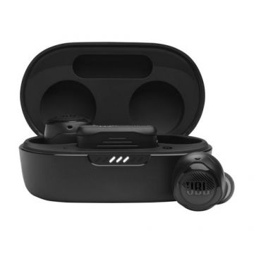 Casti True Wireless JBL Quantum TWS Air, Bluetooth 5.2, Apel Hands Free, Microfon, Control Tactil, Waterproof IPX4 (Negru)