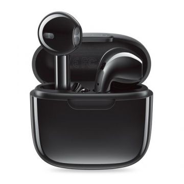 Casti True Wireless XO Design X23, Bluetooth 5.3, Autonomie 4 ore, Control Tactil (Negru)