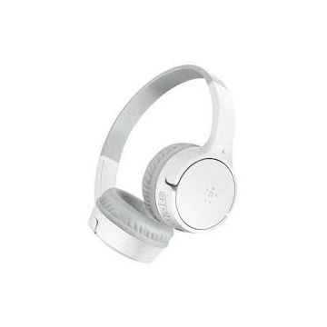 Casti Wireless Mini - Pentru Copii On Ear Alb
