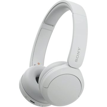 Casti WH-CH520, Headphones (white, Bluetooth, USB-C)