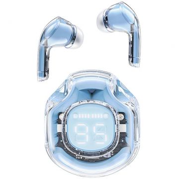 Casti Fara Fir TWS T8 Bluetooth 5.3 IPX4 Albastru