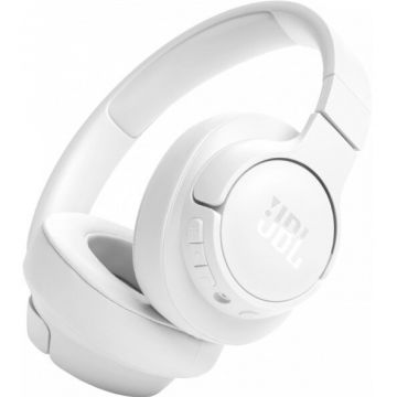 Casti Handsfree Bluetooth Tune 720BT MultiPoint A2DP Alb