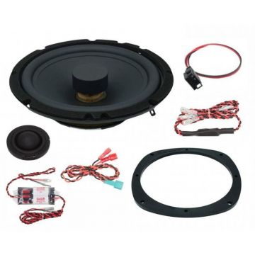 KIT Sistem component dedicat Mercedes Sprinter x-fit 110w perfect fit pe 2 căi crossover plug'n'play Audio System German Sound