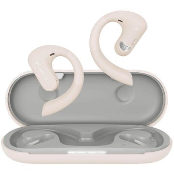 ONEODIO Casca OneOdio wireless, tip butoni - TWS, utilizare smartphone, conectare prin Bluetooth 5.3 , difuzor 16.2 mm, alb, OpenRock-S-Cream (timbru verde 0.18lei)