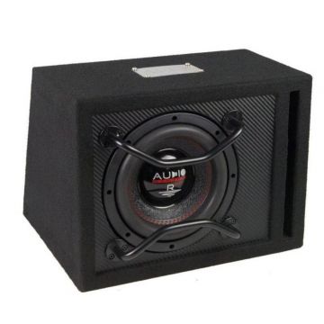 Subwoofer pasiv cu incinta, Audio System, 300 W RMS, 500 W MAX, difuzor 8