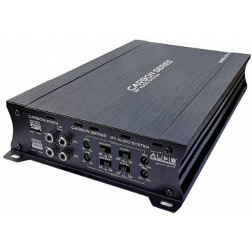 Amplificator auto  4 Canale ,Filtre HP,LP ,  seria CARBON clasa AB  4x 60(100) WRMS la 4(2) Ohm sau 2x 200 WRMS mono la 4 Ohm