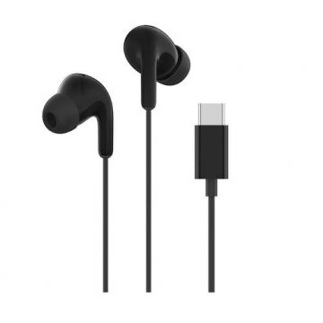 Casti Stereo In-Ear Xiaomi Type-C Earphones BHR8930GL, USB Type-C, Control pe fir, Microfon cu anulare zgomot, IP54 (Negru)