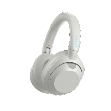 Casti Stereo Wireless Over-Ear Sony ULT WEAR, Bluetooth, Anulare zgomot ASM, DSEE, Autonomie 30 ore, Control tactil si vocal, Fast Pair (Alb)