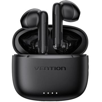 Casti Vention In-Ear, Elf Earbuds E03 TWS Bluetooth 5.3 Black