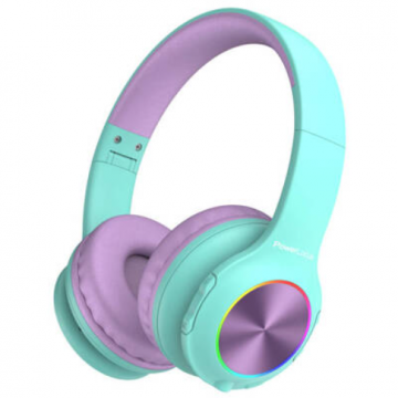 Casti Wireless   PLED   40mm 20Hz-20kHz Microfon Mov
