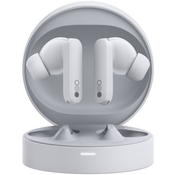 CMF Casti True Wireless CMF Buds Pro by Nothing, Bluetooth 5.3, Google Fast Pair, Control Tactil, Hybrid ANC, Nothing X, IP54, Gri-Deschis