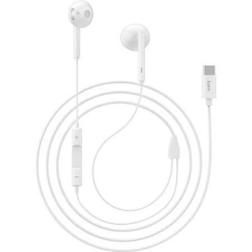 HOCO Casti In-Ear HOCO L10, Type-C, Alb