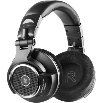 ONEODIO Casca OneOdio cu fir detasabil, tip over ear, utilizare profesionala, multimedia, conectare prin Jack 3.5 mm, difuzor 40 mm, impedanta 250 Ohm, negru, Monitor-80