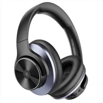 ONEODIO Casca OneOdio wireless, cu fir, tip over ear, utilizare multimedia, conectare prin Bluetooth 5.0 | Jack 3.5 mm | Jack 6.35 mm, difuzor 40 mm, impedanta 32 Ohm, acumulator 800 mAh, negru, A10