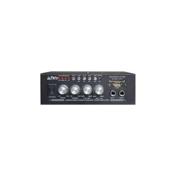 Amplificator Karaoke 2x25w Cu Bluetooth/usb/sd/aux Si Telecomanda