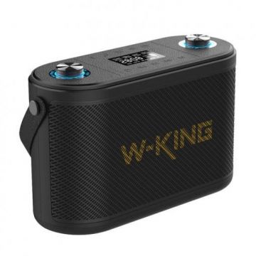 Boxa Portabila H10 Wireless Bluetooth + 2 Microfoane 120W Negru