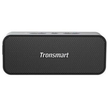 Boxa Portabila T2 Plus Upgraded 2024 Bluetooth Wireless Negru