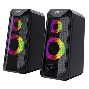 Boxe SK202 2.0 RGB Negru