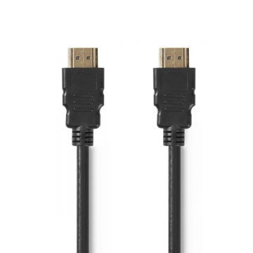 cablu hdmi de mare viteza, 4k120hz, 8k60hz, 1m, negru, nedis